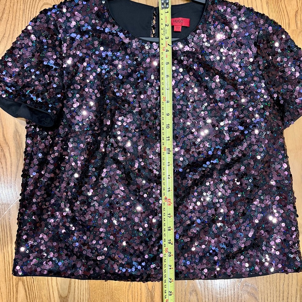 Sequin top Boss